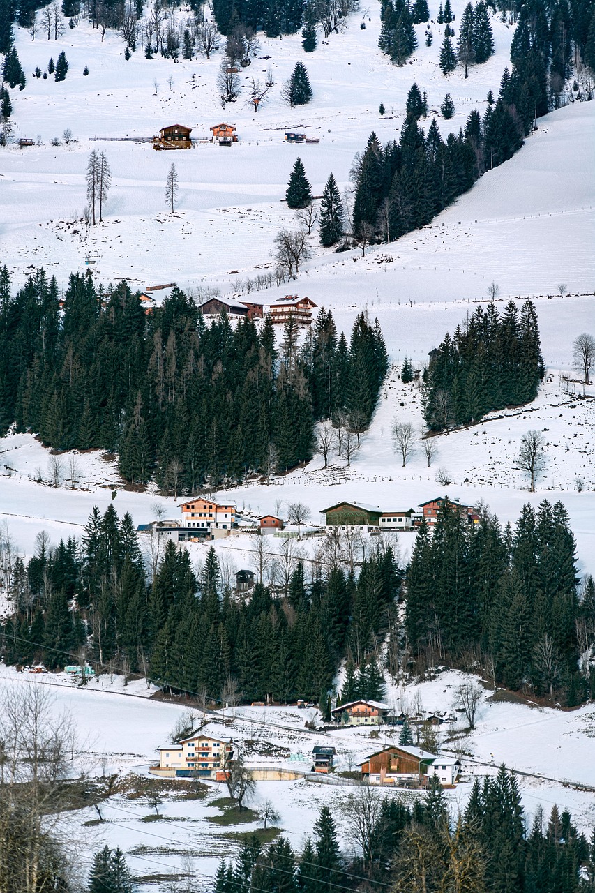 goldegg, austria, mountains, nature, alps, landscape, upper austria, winter, tourism